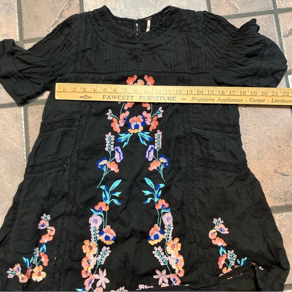 Free People Perfectly Victorian Embroidered Shift Dress - Picture 3 of 5
